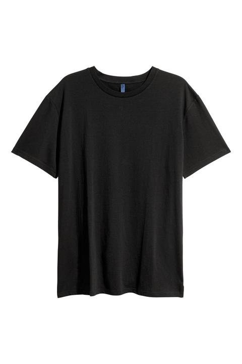 Long T-shirt - Black