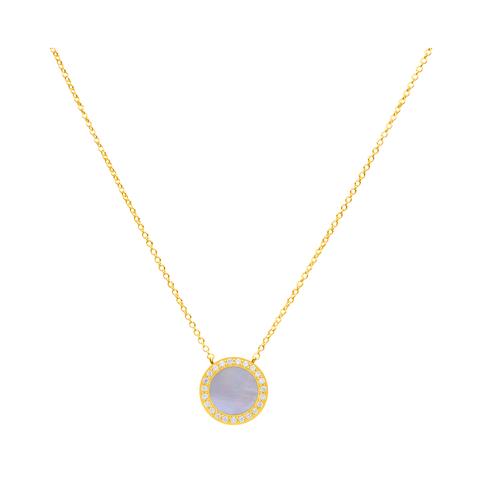 Shell Necklace Myra Gold