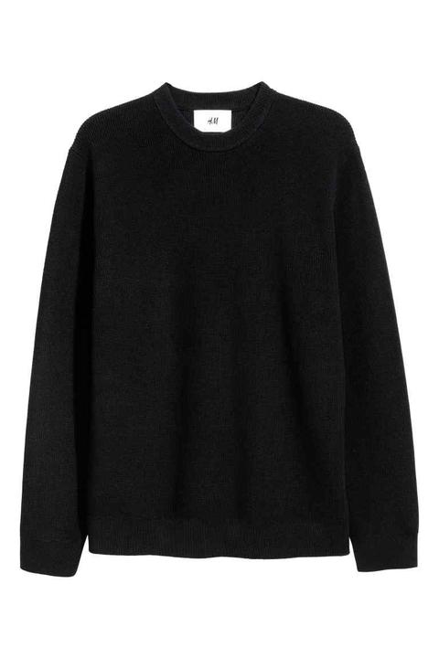 Linen-blend Jumper