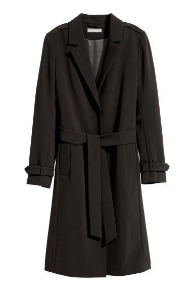 H & M - Cappotto - Nero