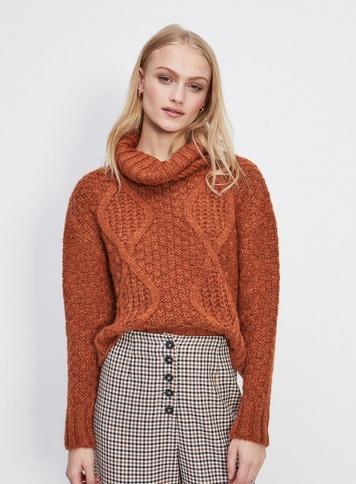 rust womens jumper