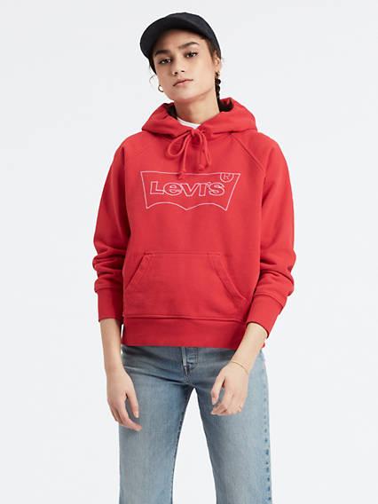 red levis jumper