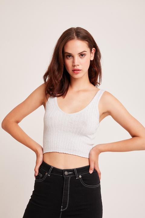 Crop Top Lúrex