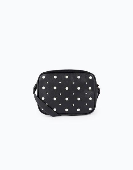 Bag With Faux Pearls