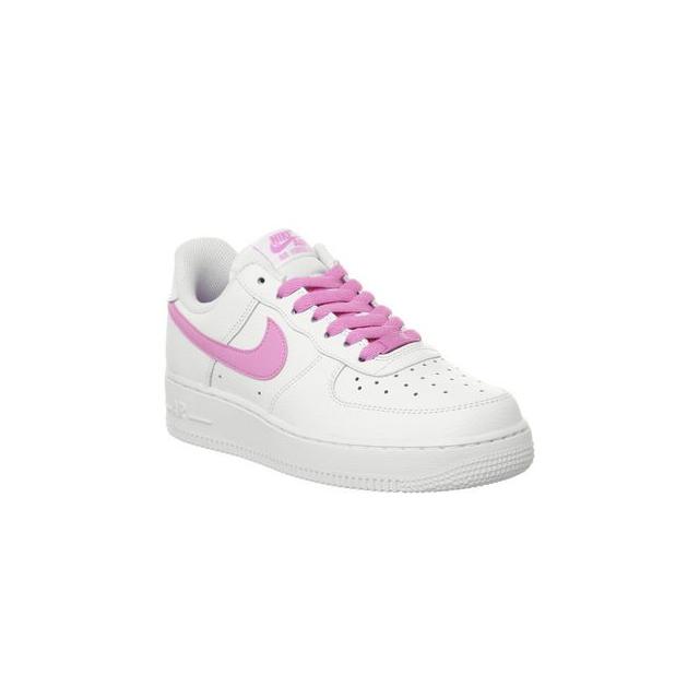 nike air force white psychic pink