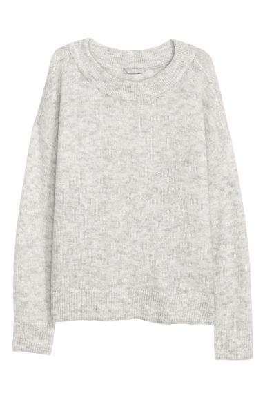 H & M - Pullover In Misto Lana - Grigio