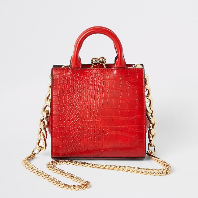 river island croc bag