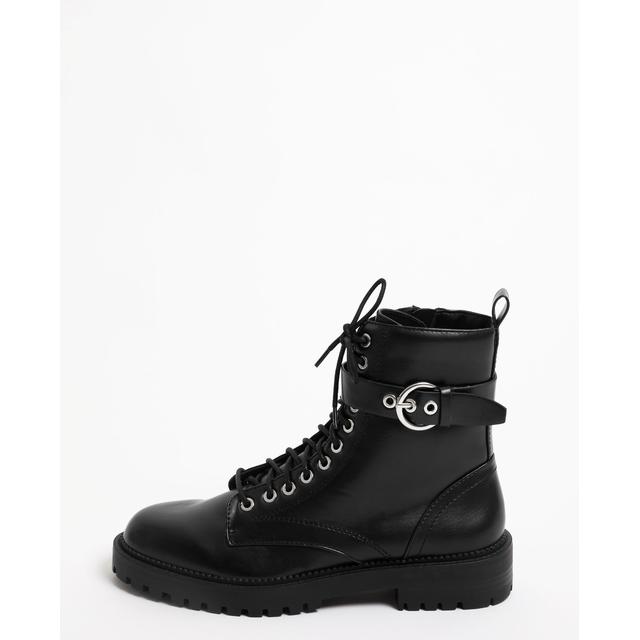 botines cordones mujer