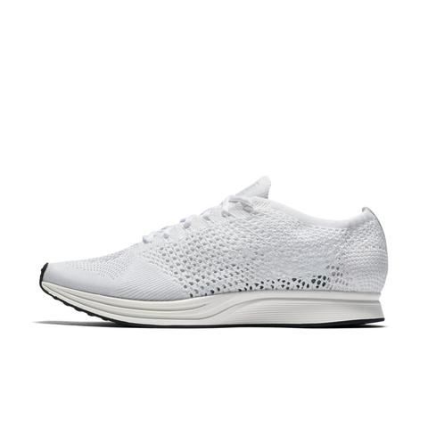 Nike Flyknit Racer Unisex-laufschuh - Weiß