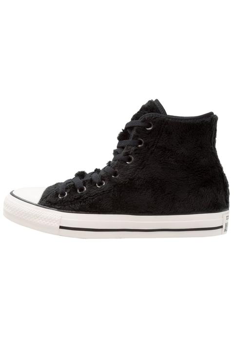 Converse Chuck Taylor All Star Hi Faux Fur Sneakers Alte Black/white