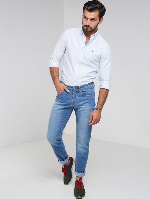 Pantalon Vaquero Azul from Silbon on 21 Buttons