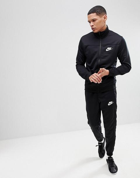 Chándal Negro De Poliéster 861774-010 De Nike