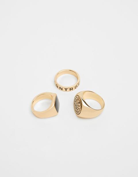 Set Anillos Sello