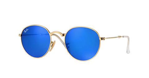 Ray-ban Round Metal Folding Oro , Rb3532