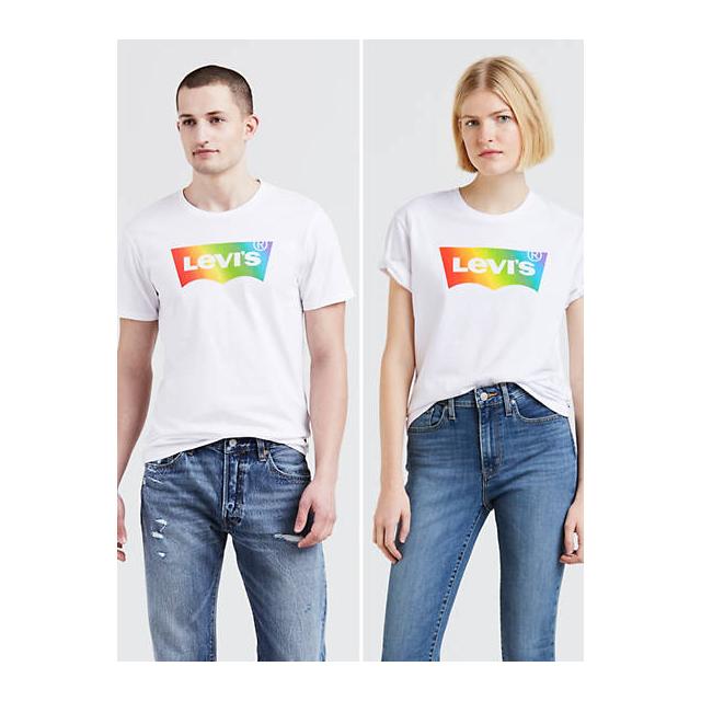 t shirt levi's pride cheap online