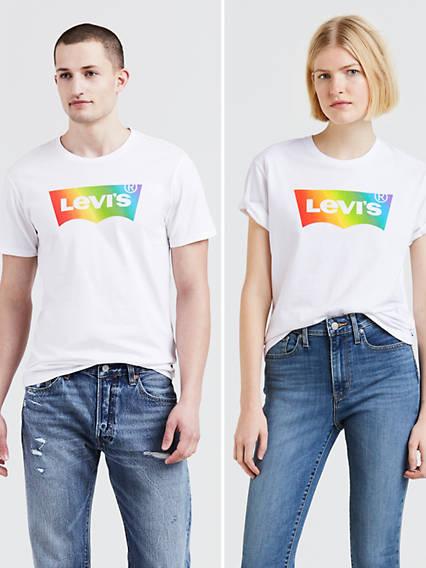 Levi's Pride Logo Tee Shirt T-shirt 
