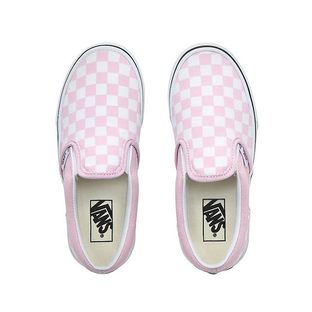 purple checkered vans kids