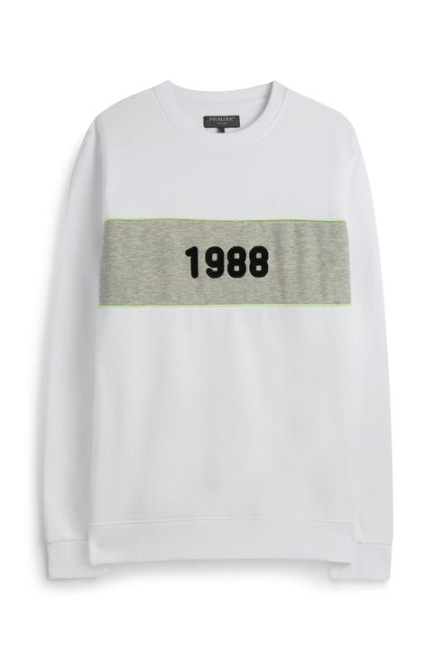 primark white sweatshirt