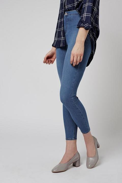 Womens Petite Blue Jamie Jeans - Mid Stone, Mid Stone