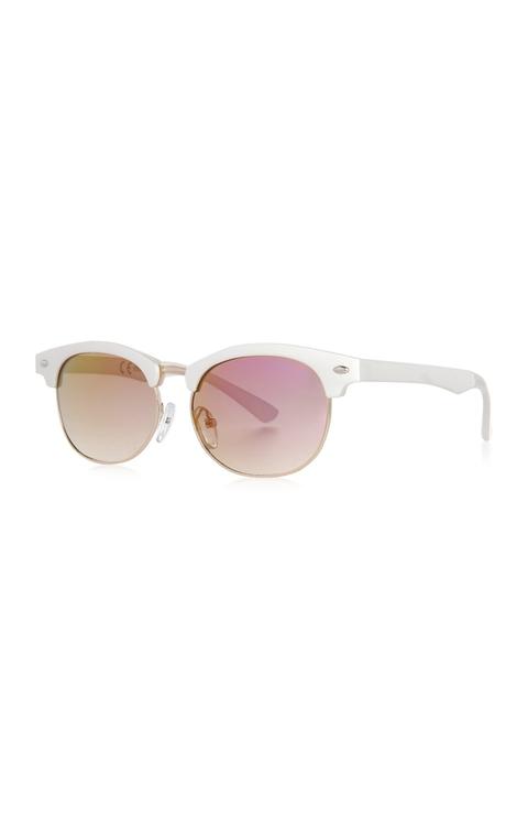 Pearlised Rounded Sunglasses