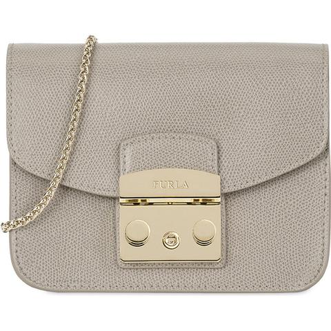 Furla Metropolis Mini Borsa A Bandoliera Sabbia B