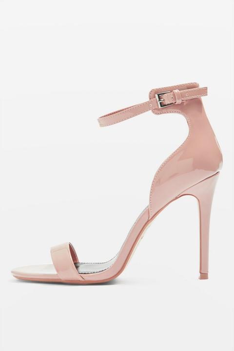 Marcelle Patent Skinny Sandals