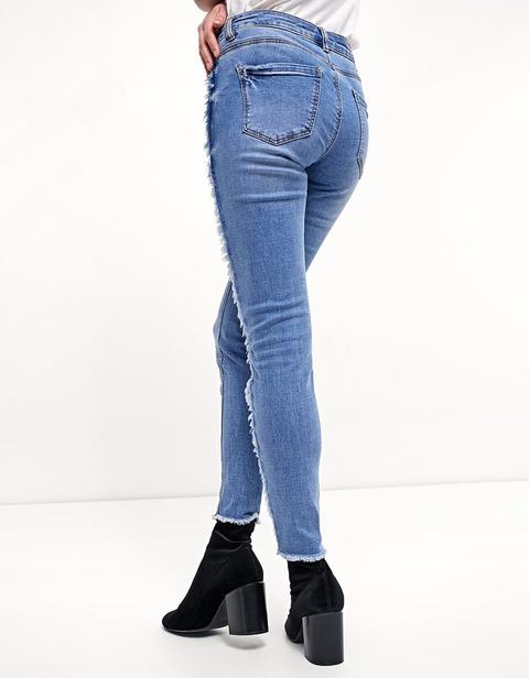 Pantalone Denim Skinny Jeans Chiaro