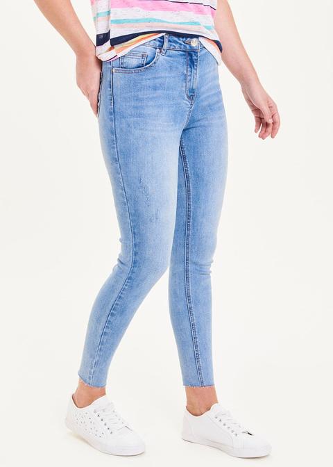 April Skinny Ankle Grazer Jeans