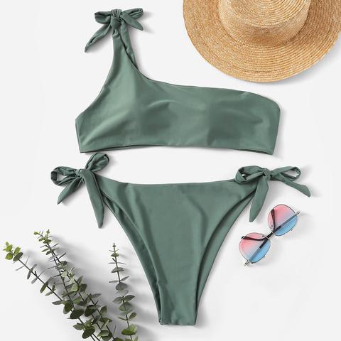 Set Bikini Con Stampa Floreale