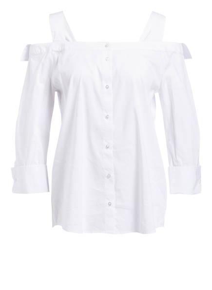 Boss Off-shoulder-bluse Caloria Weiss