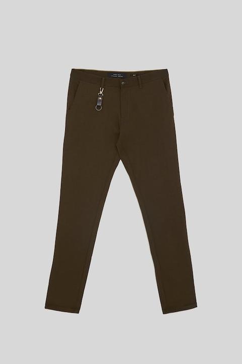 Pantalón Melange Slim