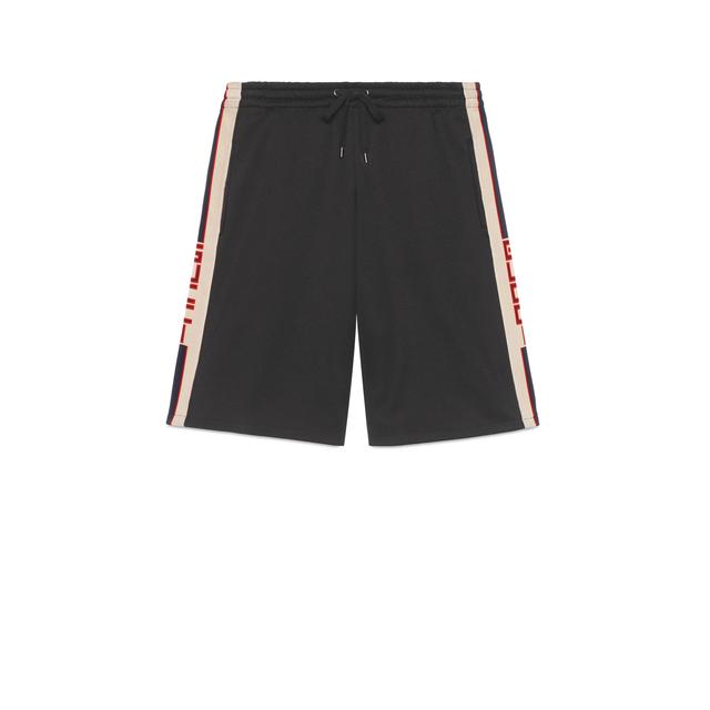 gucci technical jersey shorts