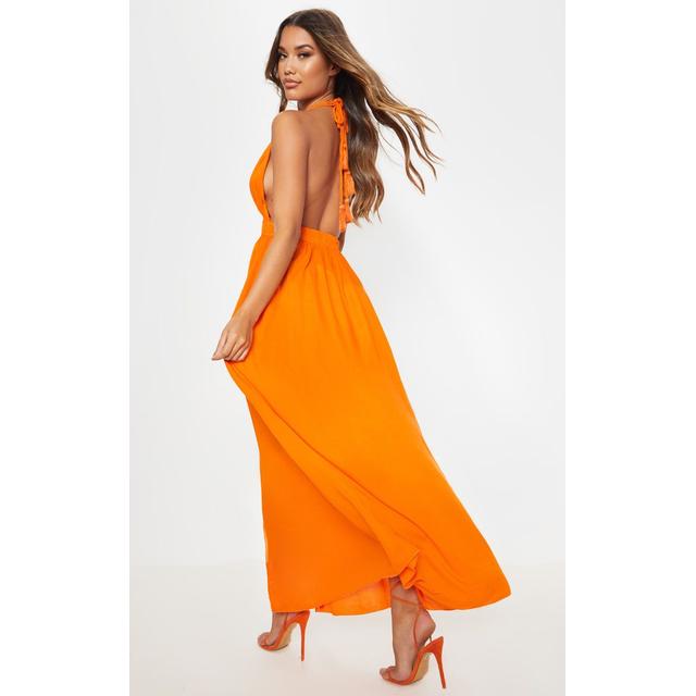 orange maci dress