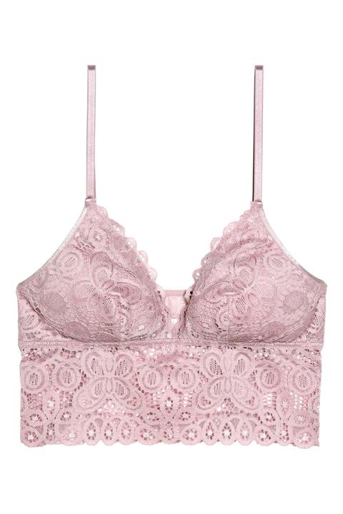 Leicht Wattiertes Bralette