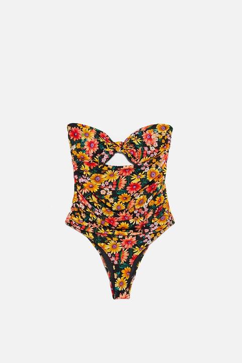 Bañador Bandeau Estampado