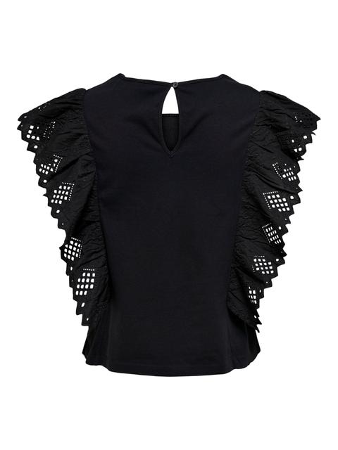 Only T-shirt 'sanne' Noir