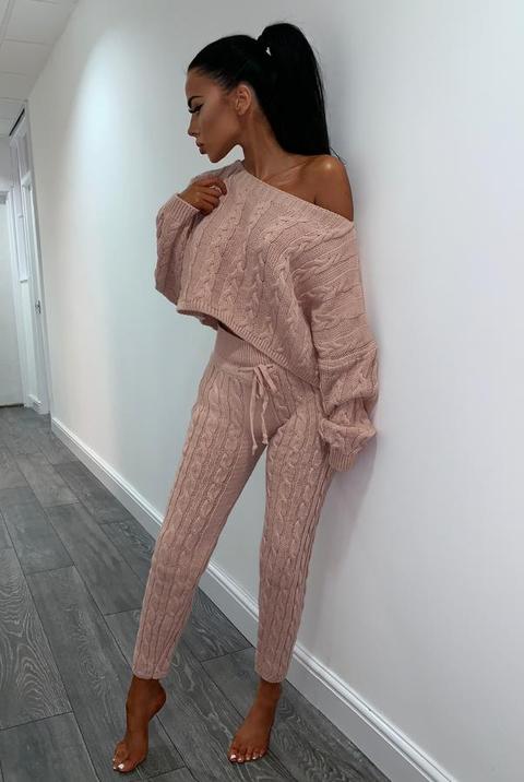 Nadine Knit Loungewear - Blush