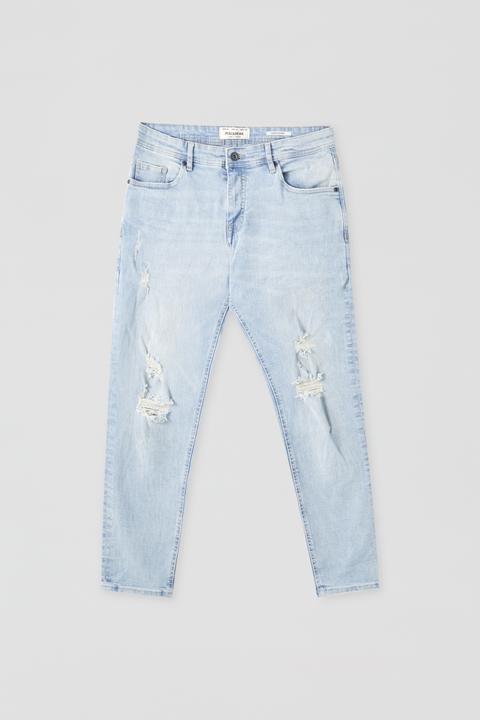 Jeans Superskinny Básicos Rotos
