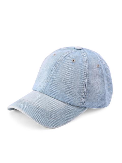 Gorra Con Estilo De Béisbol En Denim