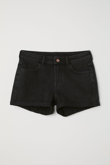 H & M - Shorts In Denim - Grigio