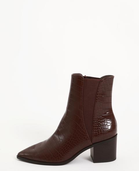 Boots Croco Femme