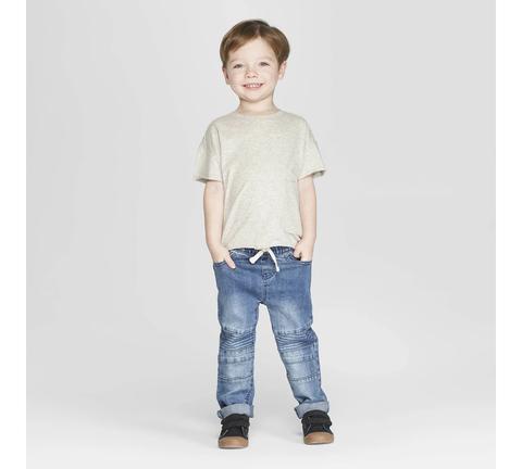 boy moto jeans