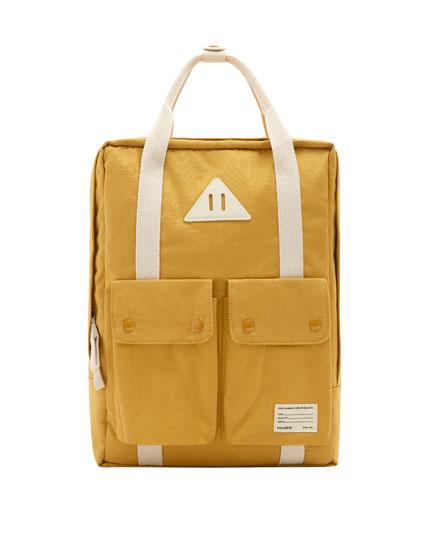Mochila School Mostaza