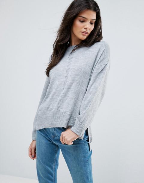 Asos - Maglione Boyfriend Oversize - Grigio