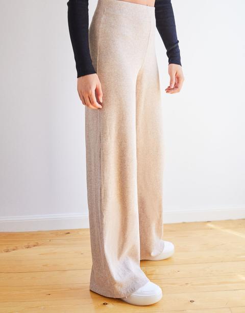 Pantalón Flare Rib
