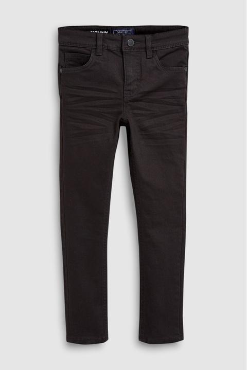 Boys Next Black Super Skinny Fit Long Leg Five Pocket Jeans (3