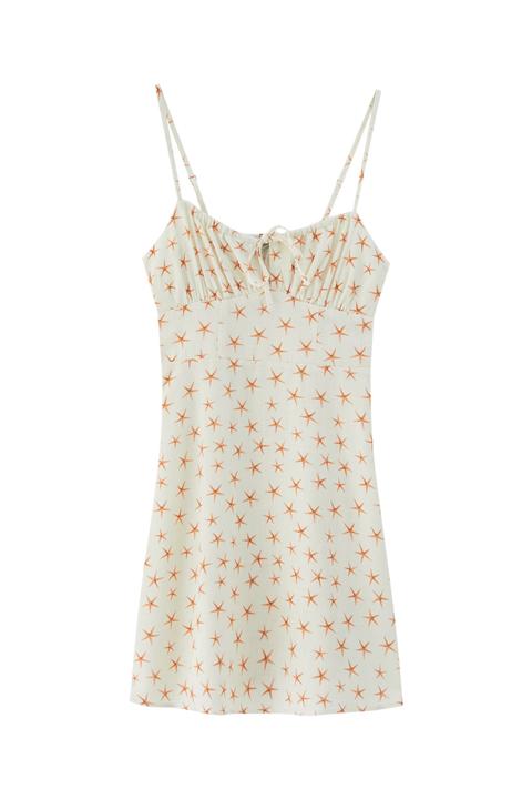 Vestido Mini Estrellas Tirantes