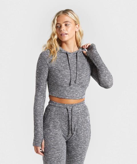 Slounge Cropped Hoodie