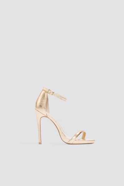 Vanessa Moe X Na-kd The High Heel - Gold