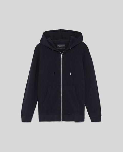 Sudadera Capucha Piqué